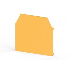 Концевой сегмент на клеммники AVK 25RD, (желтый); NPP/AVK 25RD