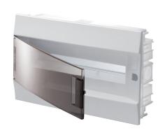 Бокс в нишу Mistral41 18М прозрачная дверь (c клемм)