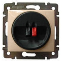 Розетка для динамиков одинарная Legrand Valena (слоновая кость)   774123