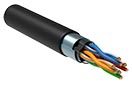 ITK Витая пара F/UTP 5E 4х2х24AWG solid LDPE черн. (305м) РФ