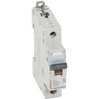 Автоматический выключатель DX3 1П B50A 6000/10kA