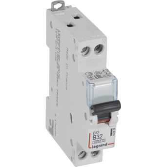 Автоматический выключатель DX3 1п+N В32А 6kA/10кА Автоматический выключатель DX3 1п+N В32А 6kA/10кА