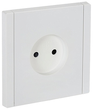 FORTE&PIANO Роз. без з/к с з/ш в/к 10А FP217 бел. IEK