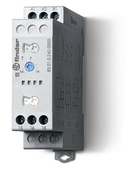 Модульный таймер мультифункциональный (AI, DI, SW, BE, CE, DE, WD); питание 24…240В АС/DC; 1CO 16A; ширина 22.5мм; регулировка времени 0.05с…10дней; степень защиты IP20 Модульный таймер мультифункциональный (AI, DI, SW, BE, CE, DE, WD); питание 24…240В АС/DC; 1CO 16A; ширина 22.5мм; регулировка времени 0.05с…10дней; степень защиты IP20