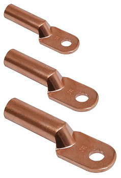 Наконечник DT-50 медный прессованный кабельный IEK (нов) Наконечник DT-50 медный прессованный кабельный IEK (нов)