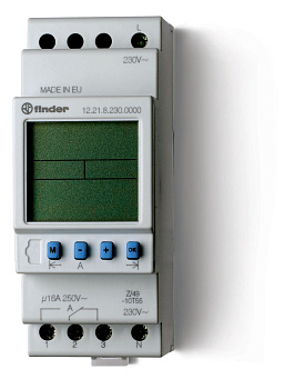 Таймер цифровой недельный; 1СO 16A; питание 230В АC Таймер цифровой недельный; 1СO 16A; питание 230В АC