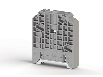 Упор на DIN-рейку MR35, высокий, (серый); KD 6