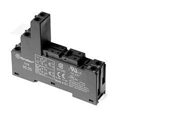 Розетка с винтовыми клеммами (с зажимной клетью) для реле 40.31; применяются модули 99.02, 86.30; в комплекте пластиковая клипса 095.01; версия: синий цвет