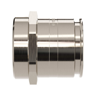 Муфта труба-коробка д.32мм, IP66/IP67, М32х1,5, нержавеющая сталь AISI 316L