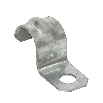 Скоба металлическая однолапковая d14-15 мм (10 шт) EKF PROxima Скоба металлическая однолапковая d14-15 мм (10 шт) EKF PROxima