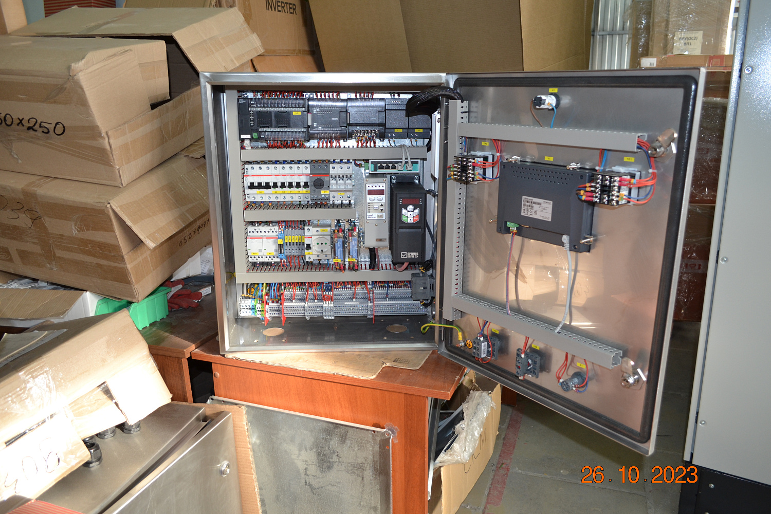 Автоматизация упаковки: шкафы управления для пищевого производства