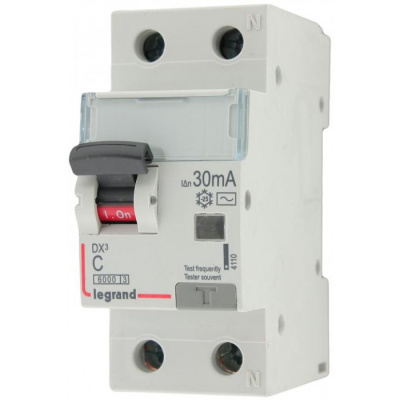 Выключатель автоматический дифференциального тока АВДТ DX3 1п+N 16А 30мА АС