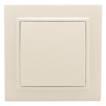 Выключатель 1-кл. СП 10А бежевый Минск EKF