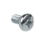 Винт М6x10 с полукруглой головкой DIN 7985 TDZ EKF