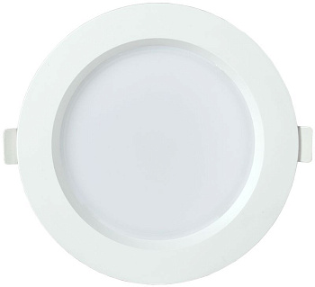 Светильник LED ДВО 1702 белый круг 12Вт 4000K IP40 IEK