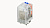 DRPE-2CH-LR-A220-07A(H),  Реле 2СО, 230VAC, 10A, c индикац./тест. кн, шт
