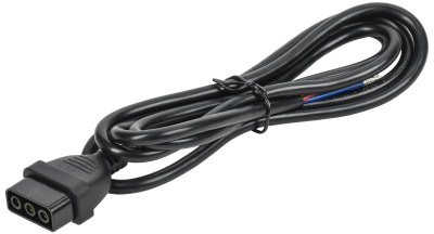 PRO Кабель пит. 1,5м черн. для PRO светильника LED лин. IEK