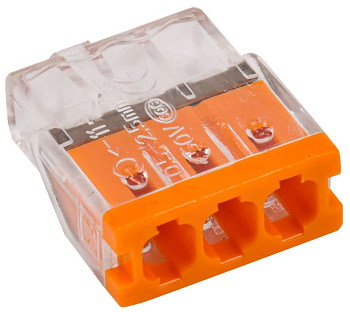 Строительно-монтажная клемма СМК 772-203 IEK Строительно-монтажная клемма СМК 772-203 IEK