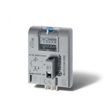 Таймерный модуль мультифункциональный (AI,DI,SW,BE,CE,DE,EE,FE); для применения с реле, монтаж в розетку; питание 12...240В AC/DC; регулировка времени 0.05с...100ч; степень защиты IP20; упаковка 1шт.