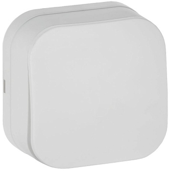 GLORY Выключ. 1-кл. о/у 10А ВС20-1-0-ХБм бел. м. IEK