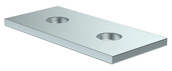 Пластина соед. с 2 отверстиями для STRUT-профиля HDZ IEK Пластина соед. с 2 отверстиями для STRUT-профиля HDZ IEK