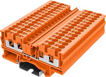 TP4-4-OG Клемма TP 2-2 проходная Push-in, сеч.4мм2, оранж.