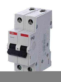 Автоматический выключатель 2P, 63A, C, 4,5кА, BMS412C63 Автоматический выключатель 2P, 63A, C, 4,5кА, BMS412C63