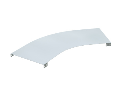 Крышка на Угол горизонтальный лестничный 45 градусов 100х400, R900, U5, горячеоцинкованный