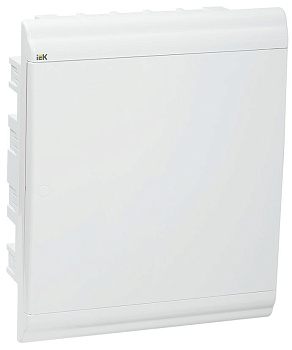 PRIME Корпус пластиковый ЩРВ-П-24 белый/белая дверь IP41 IEK