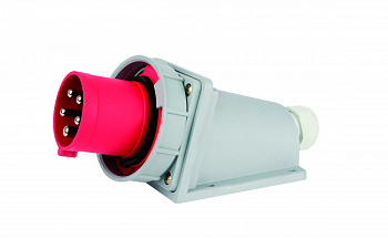 Вилка стац. 3Р+РЕ+N 32А 380В IP67 ВС-103