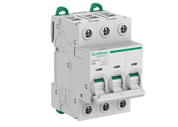 Systeme9 Автоматический выключатель (АВ) D 20A 3P 6kA 400В