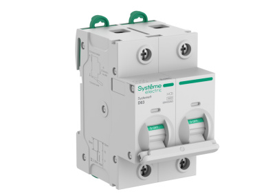 Systeme9 Автоматический выключатель (АВ) 27мм D 63A 2P 10 kA 400В