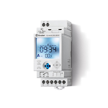 Реле времени цифровое недельное ASTRO; монтаж на рейку 35мм; 1 Аналоговый выход 0-10В/ШИМ - Вкл(%значение)/Astro ВКЛ/Astro ВЫКЛ; питание 230B AC; NFC; ширина 35мм; степень защиты IP20 Реле времени цифровое недельное ASTRO; монтаж на рейку 35мм; 1 Аналоговый выход 0-10В/ШИМ - Вкл(%значение)/Astro ВКЛ/Astro ВЫКЛ; питание 230B AC; NFC; ширина 35мм; степень защиты IP20