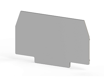 Концевой сегмент на измер. клеммники WGO1,-2/ WGL, (серый); NPP-WGO1-2