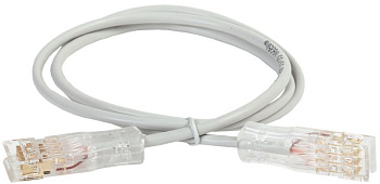 ITK Патч-корд 110-110 2 пары, кат.5Е, 1м, серый