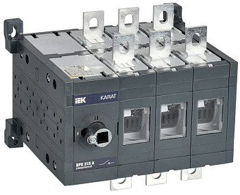 KARAT Выкл-разъед. ВРК реверс. без рукоятки 3P 315А IEK