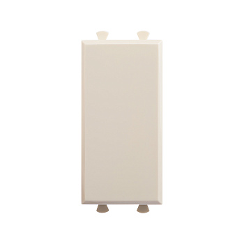 Заглушка модульная, "Avanti", "Ванильная дымка", 1 модуль