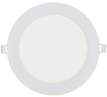 Светильник ДВО 1605 белый круг LED 12Вт 4000K IP20 IEK