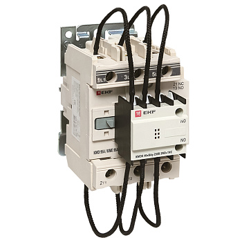 Контактор для конденсатора КМЭК 40квар 230В 2NО+1NC EKF PROxima Контактор для конденсатора КМЭК 40квар 230В 2NО+1NC EKF PROxima
