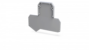 Торцевой изолятор для клемм серии TBL 2,5-4 2P (серый); EPL2 TBL 4 2P