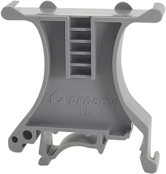 DBE-2-01P-11-00A(H) Держатель маркировки, TS35, безвинтовой,  серый, шт