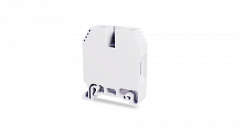 Клеммник на DIN-рейку (Винтовой) 16 мм.кв. (белый);TBL 16
