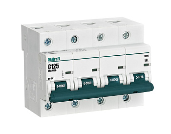 Авт. выкл. 4Р 125А х-ка С ВА-201 10кА