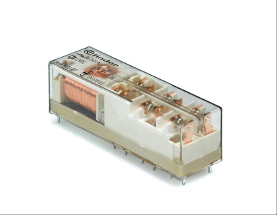 Электромеханическое реле безопасности (реле с принудительным управлением контактами); 5NO + 1NC; контакты AgSnO2+Au; катушка 110В DC; влагоащита RTIII