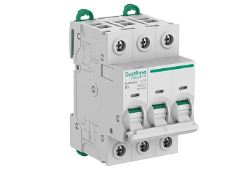 Systeme9 Автоматический выключатель (АВ) D 3A 3P 10kA 400В