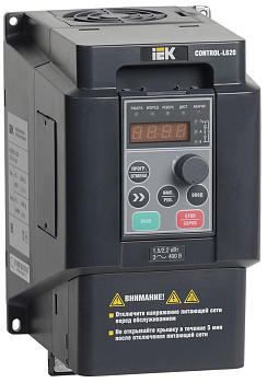 Преобразователь частоты CONTROL-L620 380В, 3Ф 1,5-2,2 kW IEK Преобразователь частоты CONTROL-L620 380В, 3Ф 1,5-2,2 kW IEK