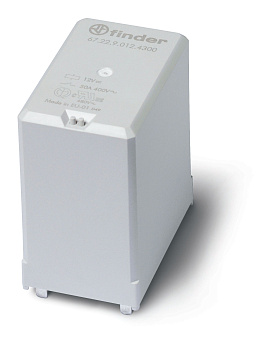 Силовое электромеханическое реле; 2NO 50A; контакты AgSnO2 (зазор ≥ 3мм); катушка 12В DC; степень защиты RTII; опции: нет