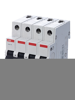 Автоматический выключатель 4P, 40A, C, 4,5кА, BMS414C40