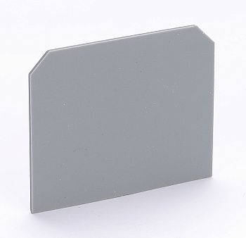 Заглушка для зажимов наборных 100А серая ЗП-102