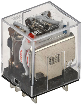 Реле РЭК77/3(LY3) с индикацией 10А 230В АC ИЭК